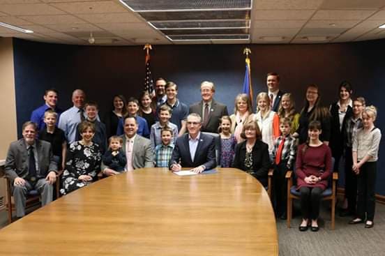 Burgum Signs Homeschool Bill
