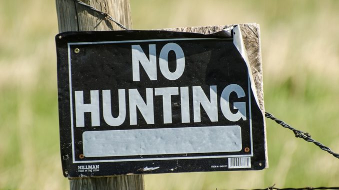 No Hunting
