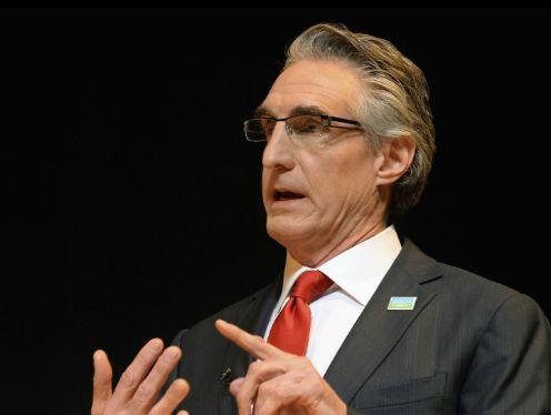 Burgum Red Tie